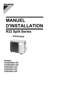ARXM25-35M9,RXM20-35M9_3PFR386697-3G_Installation manual_French download